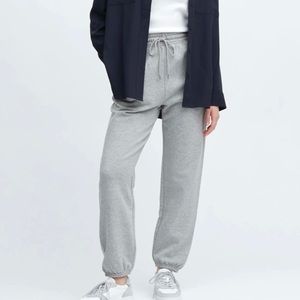 Uniqlo grey drawstring sweatpants